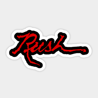 Rush Band Sticker